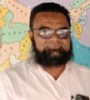 Community leader visiting school